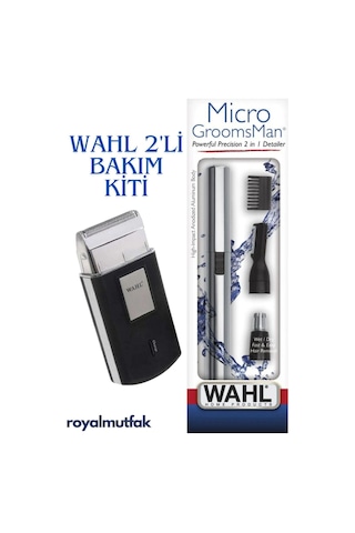 3615-1016 Seyahat Tipi Tıraş Makinası 5640-616 Burun Kulak Tıraş Makinesi