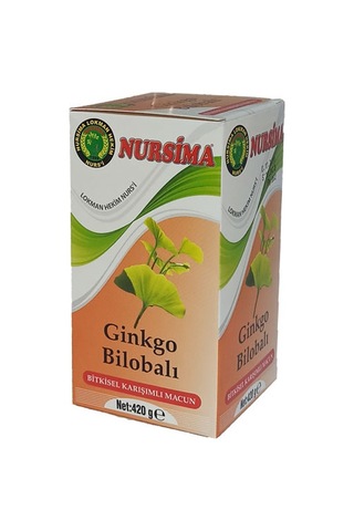 Nursima Ginkgo Bilobalı Bitkisel Karışımlı Macun 420 G