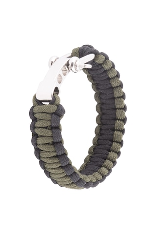 Outdoor Paracord Bileklik 3 Kademeli Krom Kilit Çok Renkli
