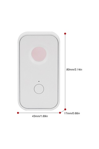 Suofeng Kablosuz Gizli Kamera Dedektörü, Titreşim Alarmı Ve Kızılötesi Led'ler İle 2'de 1 Güvenlik Çözümü