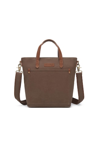 Kanvas Kumaş Kadın Çantası Elden Tutmalı Smart Bags 1328 Kahve 67132135