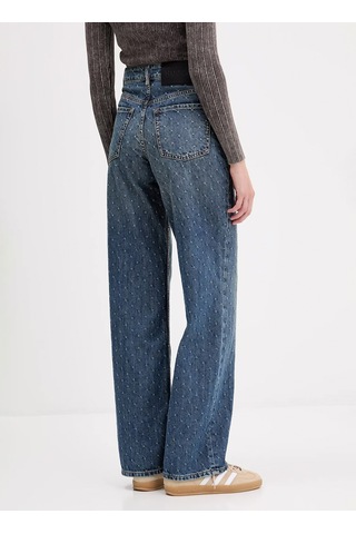 Hugo Mavi Kadın %100 Pamuk Denim Pantolon 50546502