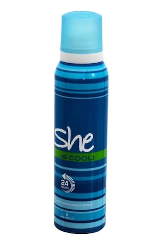 Hunca She Is Cool Kadın Sprey Deodorant 150 ML