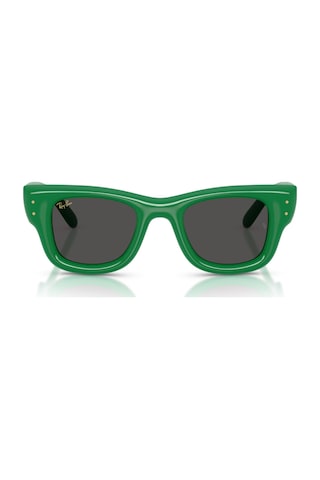 Ray-ban Rb 4940 683487 50 Wayfarer Puffer Unisex Kare Yeşil Kemik Güneş Gözlüğü Yeşil