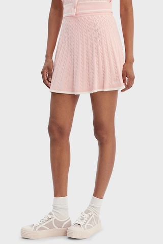 Guess Bayan Etek V6rd07 Z4652 G66e Pembe Pembe