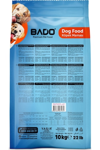 Bado Yetişkin Köpek Maması Küçük Irk 10 Kg