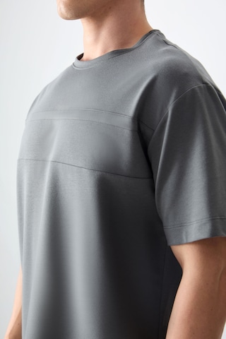 Air Jones Tommy Life Haki Pamuklu Kalın Yumuşak Dokulu Oversize Fit Basic Erkek T-shirt - 88378 Haki