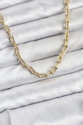 Gold Renk Pirinç Tifani Model Kadın Kolye Çok renkli 63734578
