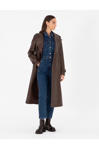 Pierre Cardin Kadın Kahverengi Trençkot 50295956-vr029 Kahverengi