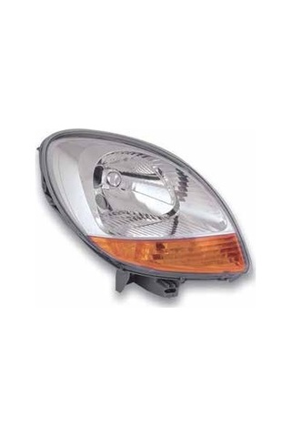 Renault Kango Ön Sağ Far Lambası 2003 2008 Sarı Sinyalli - Renault Kango Ön Sağ Far Lambası 2003 2008 Sarı Sinyalli -