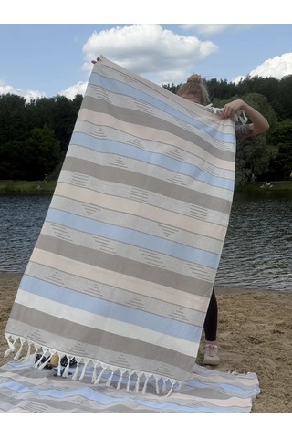 Cherir Plaj Havlusu Pestemal 70 140cm 237374933 Keten