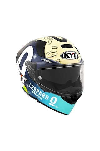 Kyt R2r Max Foggıa Mugello 2022 Edıtıon Kapalı Kask Beyaz - Bej - Lacivert