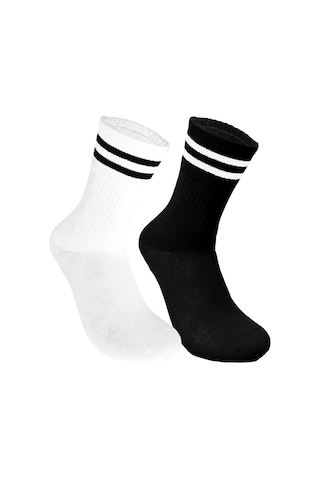Skadi Mons Tennis 2 Pack Unisex Çorap 1605030423-903 Çok Renkli