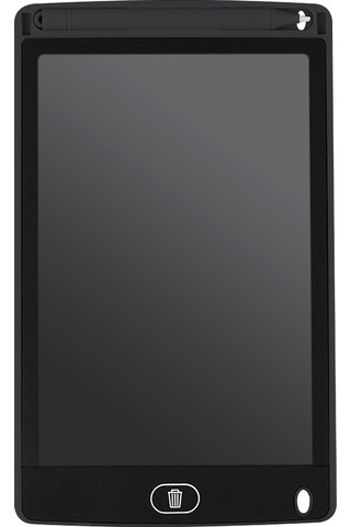 Hombey 8.0 İnç Lcd Kalem Tahtası - Çocuk Çizim Paneli, Mesaj Tahtası, Kalın Not, Tek Tuş Silme, Dahili Pil, Siyah Siyah