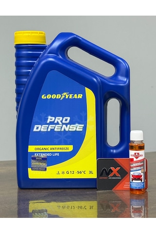 2025 Goodyear Pro Defense G12 -56 C 3l Kırmızı Antifriz Ultra Performanslı Hediyelidir Kırmızı