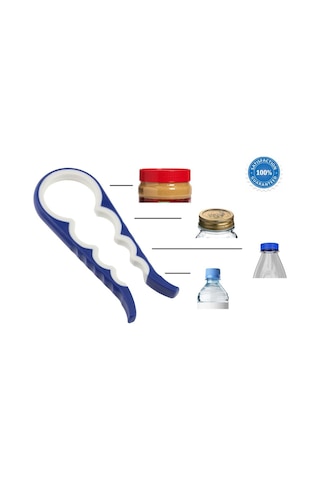 Silikon Kaymaz Konserve Kavanoz Kapağı Açacağı Pratik Çözüm Çok Renkli