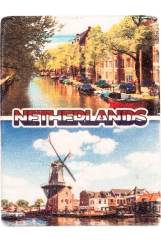 Hollanda Temalı Taş Magnet