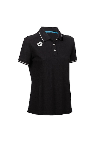Arena Team Solid Cotton Kadın Siyah Yüzücü T-shirt 004893500 Siyah
