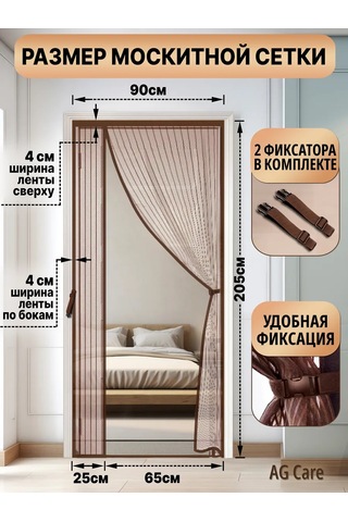 Ag Care Kapı İçin Mıknatıslı Sineklik 444698053