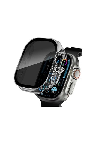 - İle Uyumlu Ultra 1/2/3 49mm Pricvacy Hayalet Ekran Ve Sert Pc Kasa Koruyucu 32
