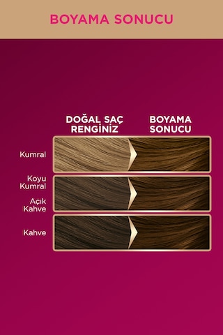 Palette Deluxe Kit Saç Boyası 6 - 65 Göz Alıcı Kahve