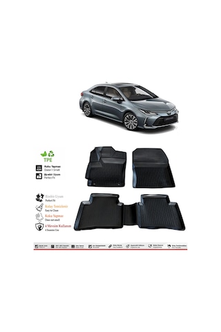 Toyota Corolla 2025 Model 4d Havuzlu Paspas