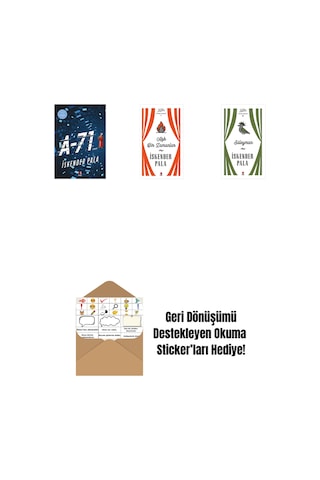 A-71 + Aşk Bir Zamanlar Ciltli + Süleyman Ciltli + Okuma Sticker'ları
