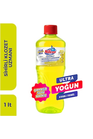 Nilem Sihirli Klozet Uzmanı Çamaşır Suyu Katkılı 1 L