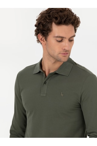 Koyu Yeşil Slim Fit Sweatshirt