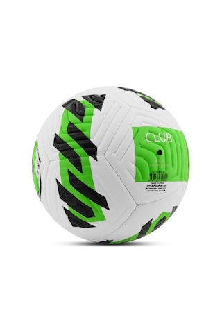 Yeşil Yeni Desenli Futbol Topu 4 Astarlı No:5 480 Gr + Pompa Hediyeli X507 Yeşil - Beyaz