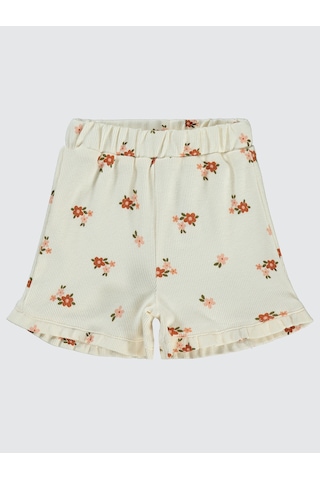 Civil Baby Kız Bebek Şort 6-18 Ay Fil Dişi Fil Dişi