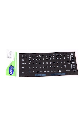 Addison 300161 Türkçe Q Black Klavye Sticker