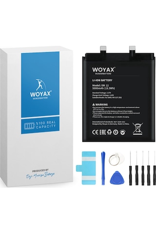 Woyax By Deji Xiaomi Mi 12T 5G - Mİ 12T PRO Uyumlu Batarya BM5J