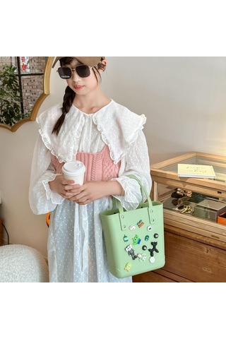 Sade, Şık, Çok Yönlü Ebeveyn-çocuk Çantası-turuncu Turuncu