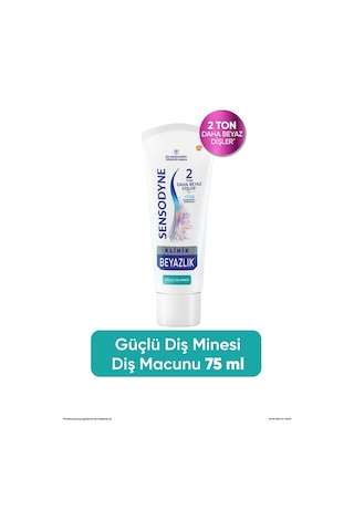Sensodyne Klinik Beyazlık Güçlü Diş Minesi Diş Macunu 75 ML