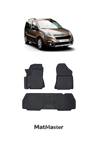 Citroen Berlingo 2014 Model 5d Ekstra Havuzlu Paspas