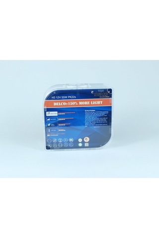 H3 12v 55watt Ampül X-treme Vısıon +150 Fazla Işık İkili Set