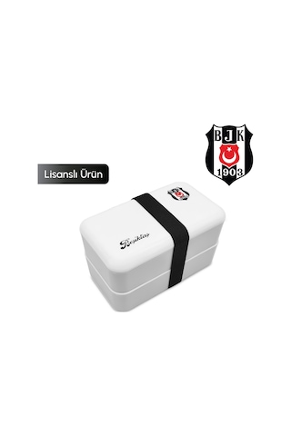 Karaca x Beşiktaş Lisanslı Çift Bölmeli Lunch Box 1200 ml