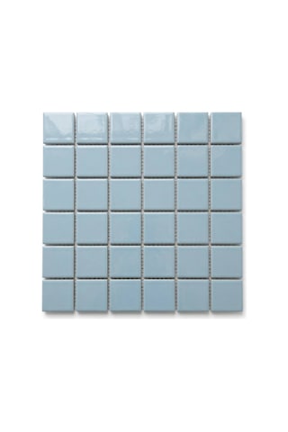 Vitra M5x5 Ral 2307015 Fileli Seramik Porselen Mozaik Açık Mavi 1 - K5056438