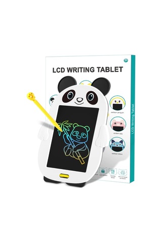 Aopu 2024 Elektronik Yazma Tableti Karikatür Panda Sihirli Çizim Tableti Lcd Yazı Tahtası Lzx Oem Beyaz