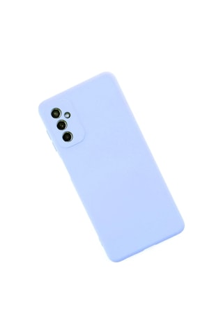 Samsung Galaxy M52 5g Kılıf Nano İçi Kadife Silikon - Lila