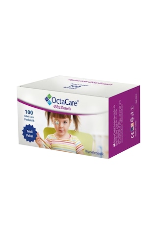 Octacare Pediatrik Göz Bandı (Kız)5Cm X 6.2Cm 100'Lü Octacare Pediatrik Göz Bandı (Kız)5Cm X 6.2Cm 100'Lü