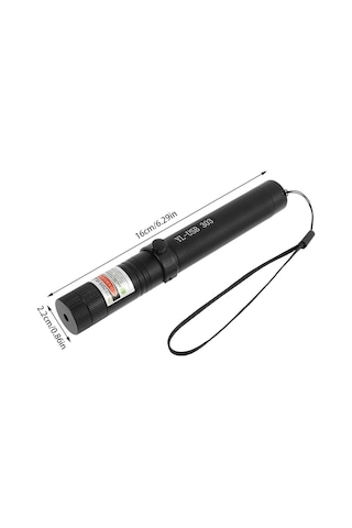 Usb Şarjlı Uzun Menzilli Metal Kasa Yeşil Lazer Pointer