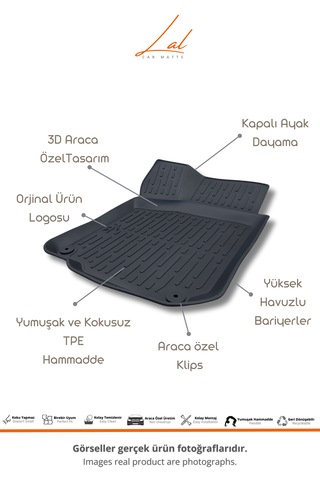 Volkswagen Golf 4 3D Havuzlu Paspas (1998-2004 Uyumlu)
