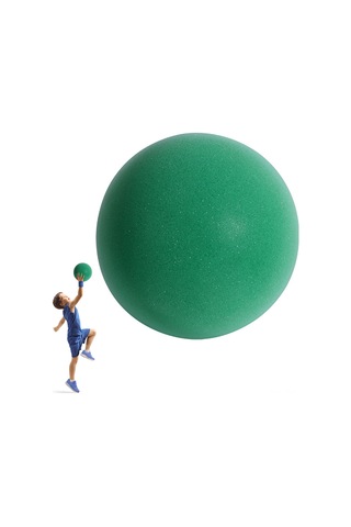 Ranyeek Sessiz Çocuk Basketbol Topu - Yeşil, 24 Cm, 7 Numaralı, Güvenli Ve Yıkanabilir, Çok Amaçlı Oyun İmkanı