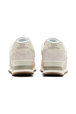 New Balance 574 Unisex Leather Sneaker Günlük Hakiki Deri Spor Ayakkabı Krem