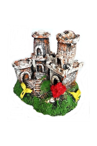Eski Kule Akvaryum Dekoru 10 Cm
