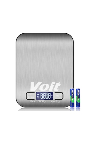 Voit Sc20 Hassas Mutfak Terazisi-lcd Ekranlı Dijital Tartı