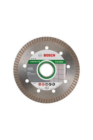 Bosch Best For Ceramic Extraclean Turbo 115 mm Elmas Kesme Diski - 2608602478