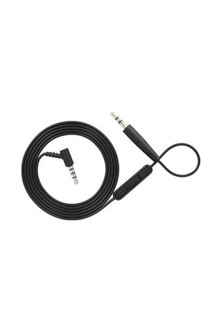 Sandwich Bose Oe2 Kulaklık 150cm Tpe Kablo, Mikrofonlu Ses Kontrol, 3.5mm-2.5mm Siyah